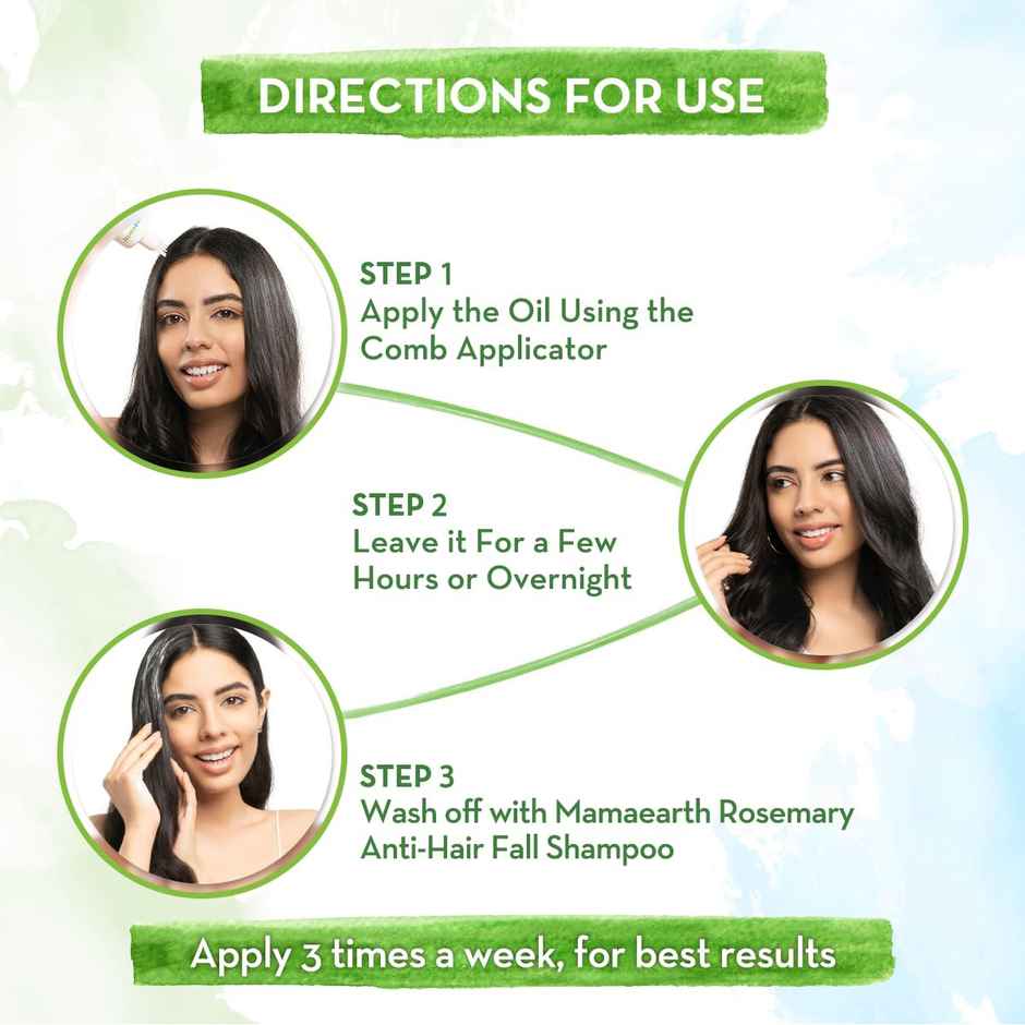 Mamaearth Rosemary Hair Growth Oil With Rosemary & Methi Dana