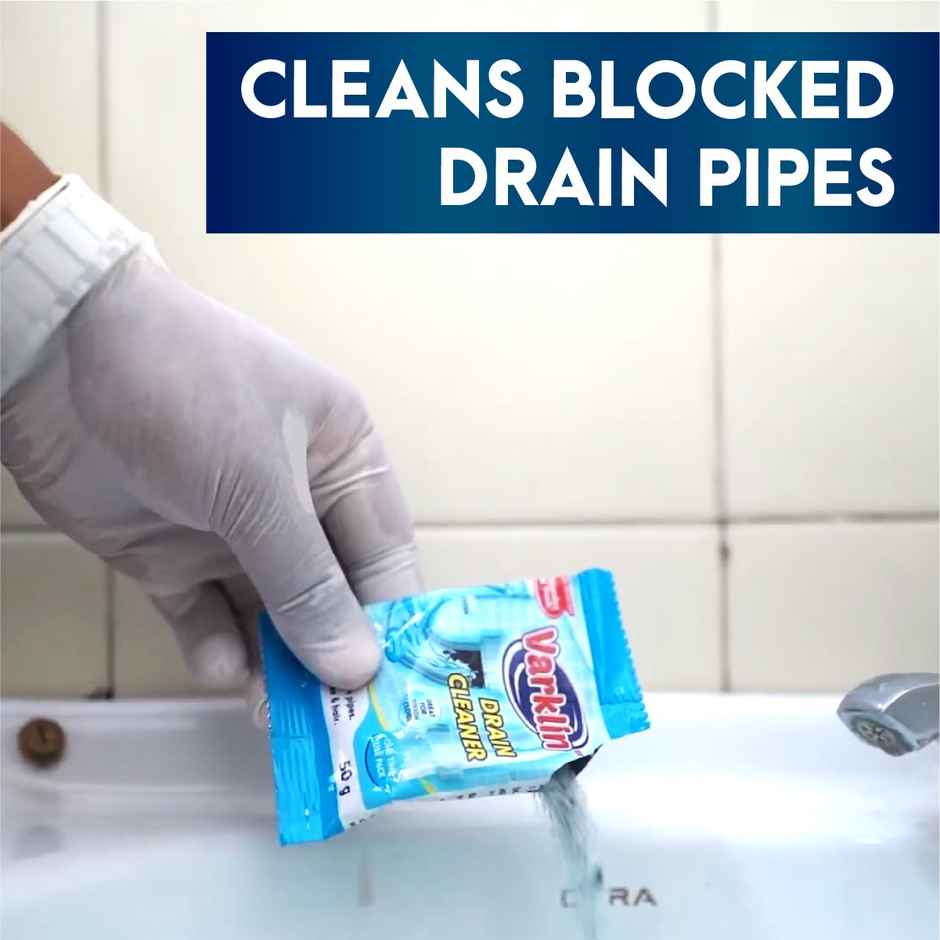 Varklin Drain Cleaner Powder | Powerful Drain Cleaning Solution