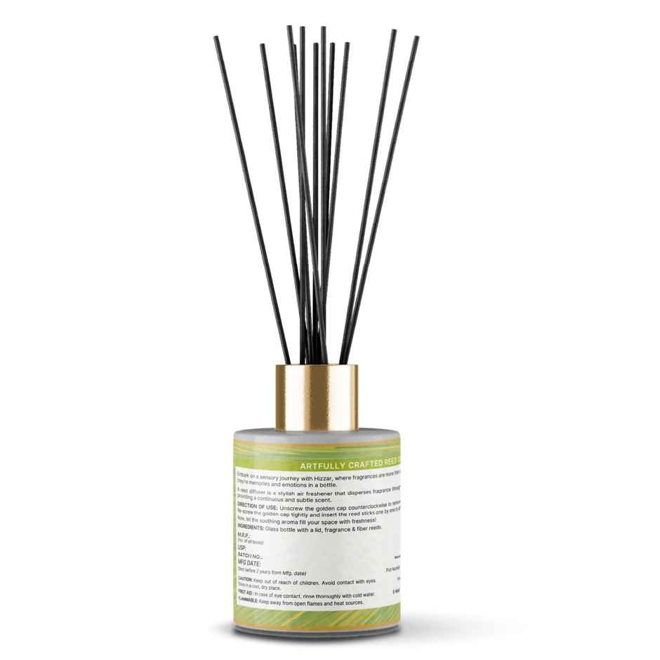 Hizzar Premium Reed Diffuser Set | Lemongras, Atmosphere Uplifter