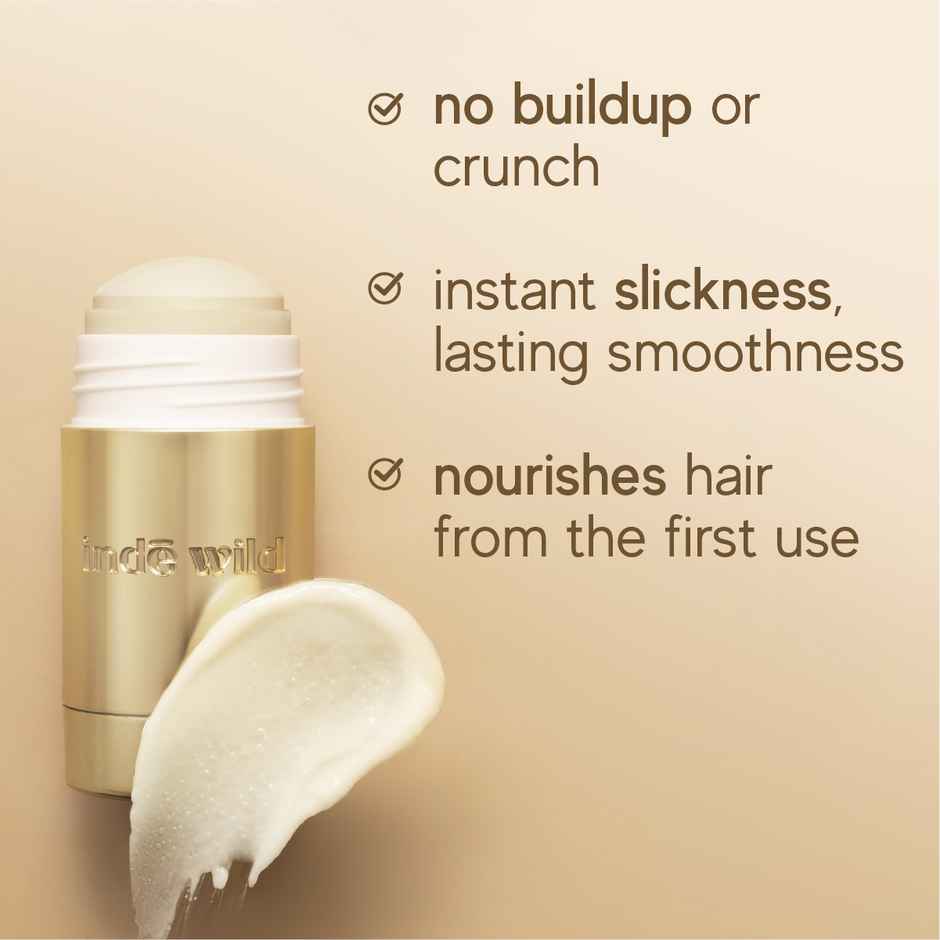 inde wild Champi Slick Stick With Champi Oil Concentrate for Sleek, Strong and Frizz-free Hair