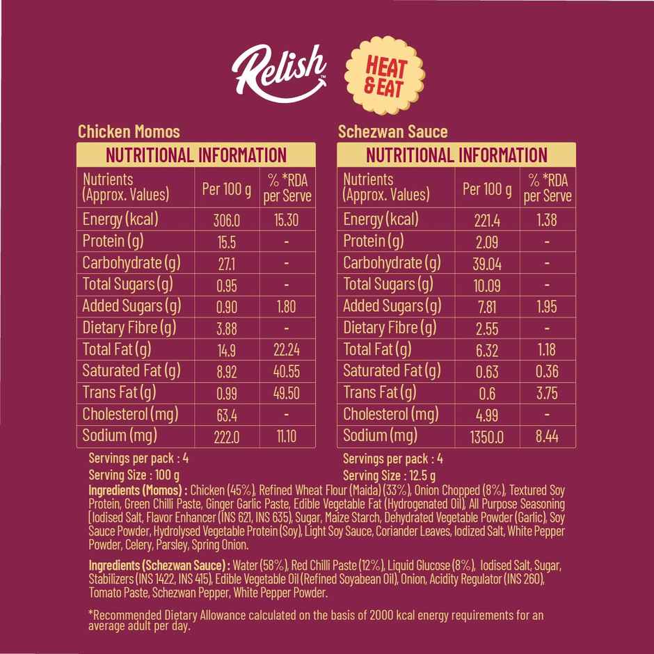 Relish Chicken Momos