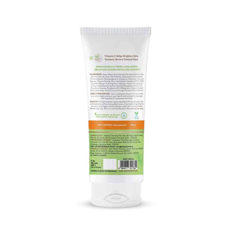 Mamaearth Vitamin C Daily Glow Face Cream With Vitamin C & Turmeric