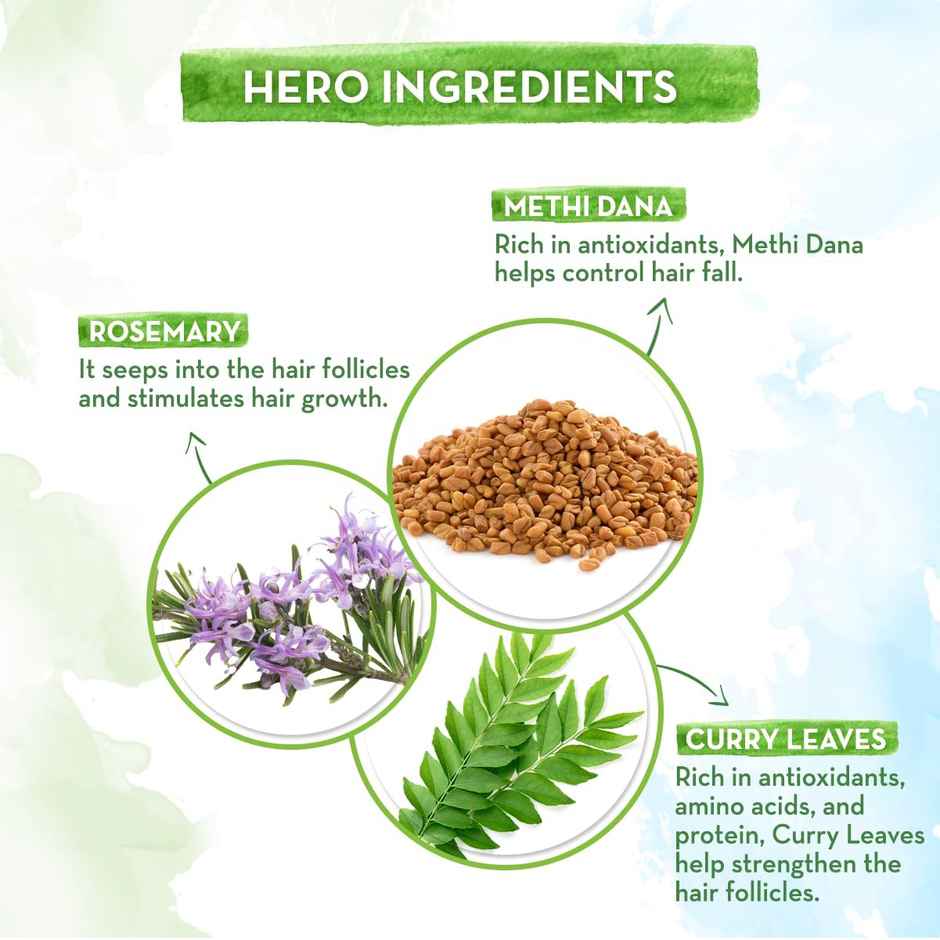 Mamaearth Rosemary Hair Growth Oil With Rosemary & Methi Dana