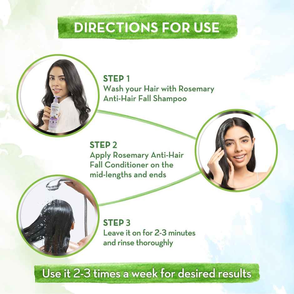 Mamaearth Rosemary Anti HairFall Conditioner With Rosemary &Methi Dana |UpTo 94% Stronger Hair