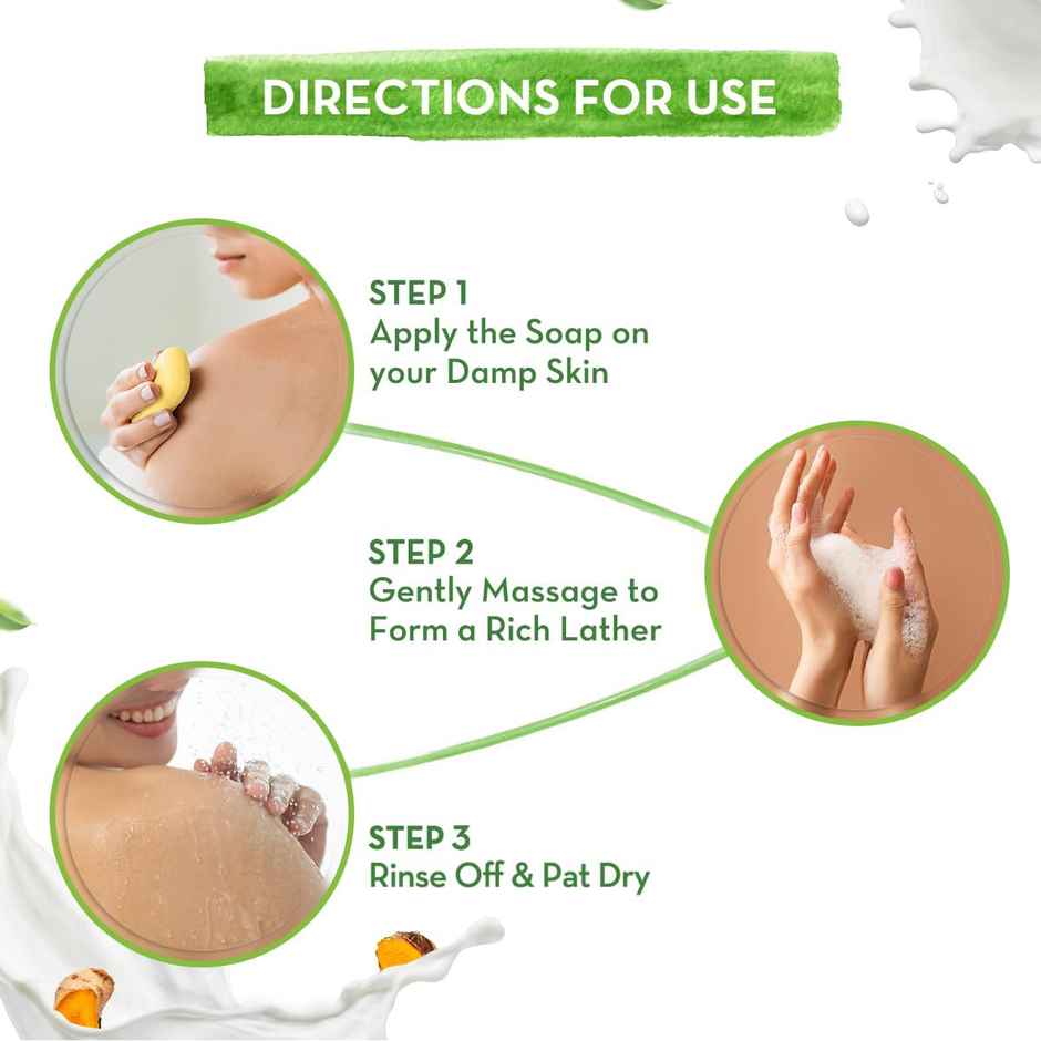 Mamaearth Ubtan Moisturizing Lotion Soap - Pack Of 4