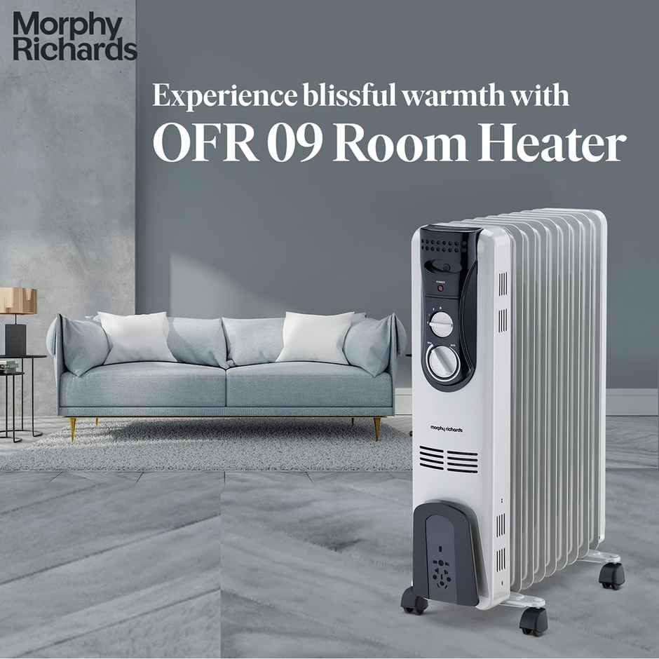 Morphy Richards Ofr 09 Fin 2000 Watts Room Heater (Grey)