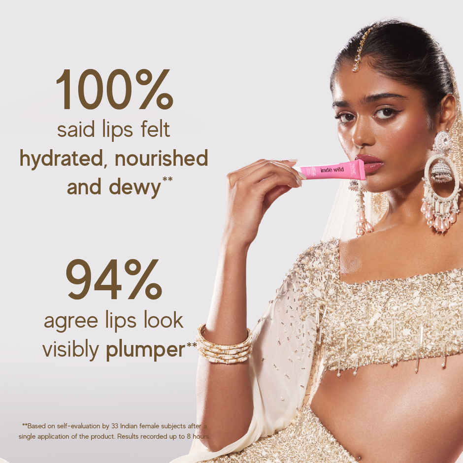 inde Wild Dewy Lip Treatment - Wedding Rose