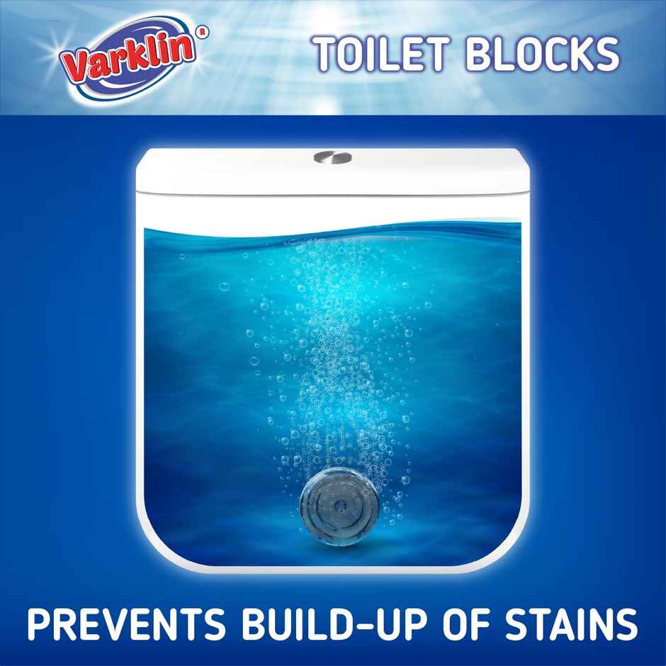 Varklin Toilet Cleaner Blocks | Easy To Use And Long-Lasting | Pack Of 6