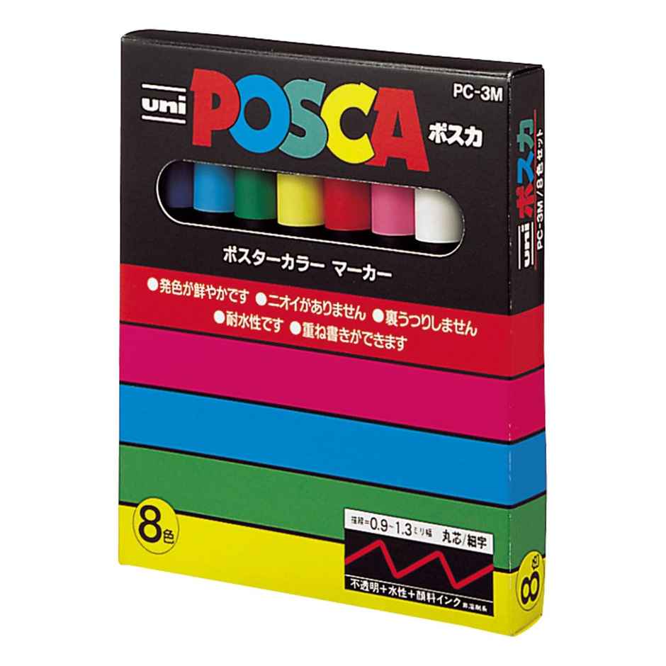 Uniball Posca Coloring Markers, Assorted