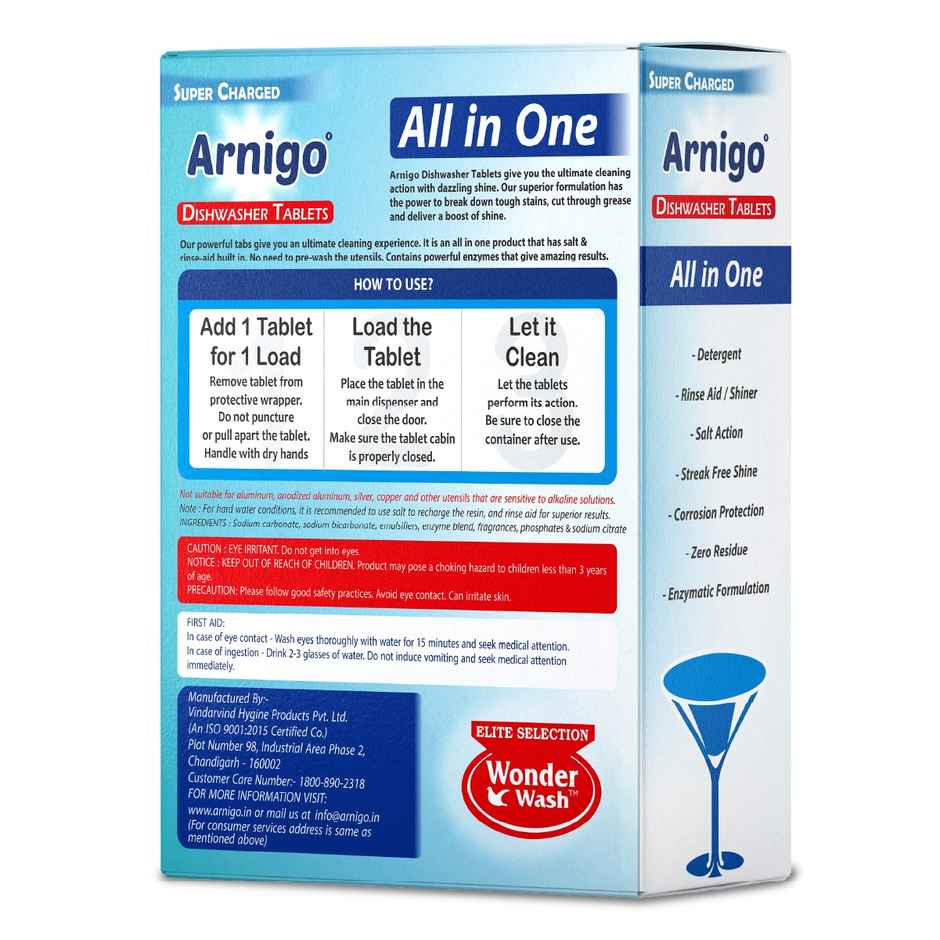 Arnigo All In One Dishwasher Tablets