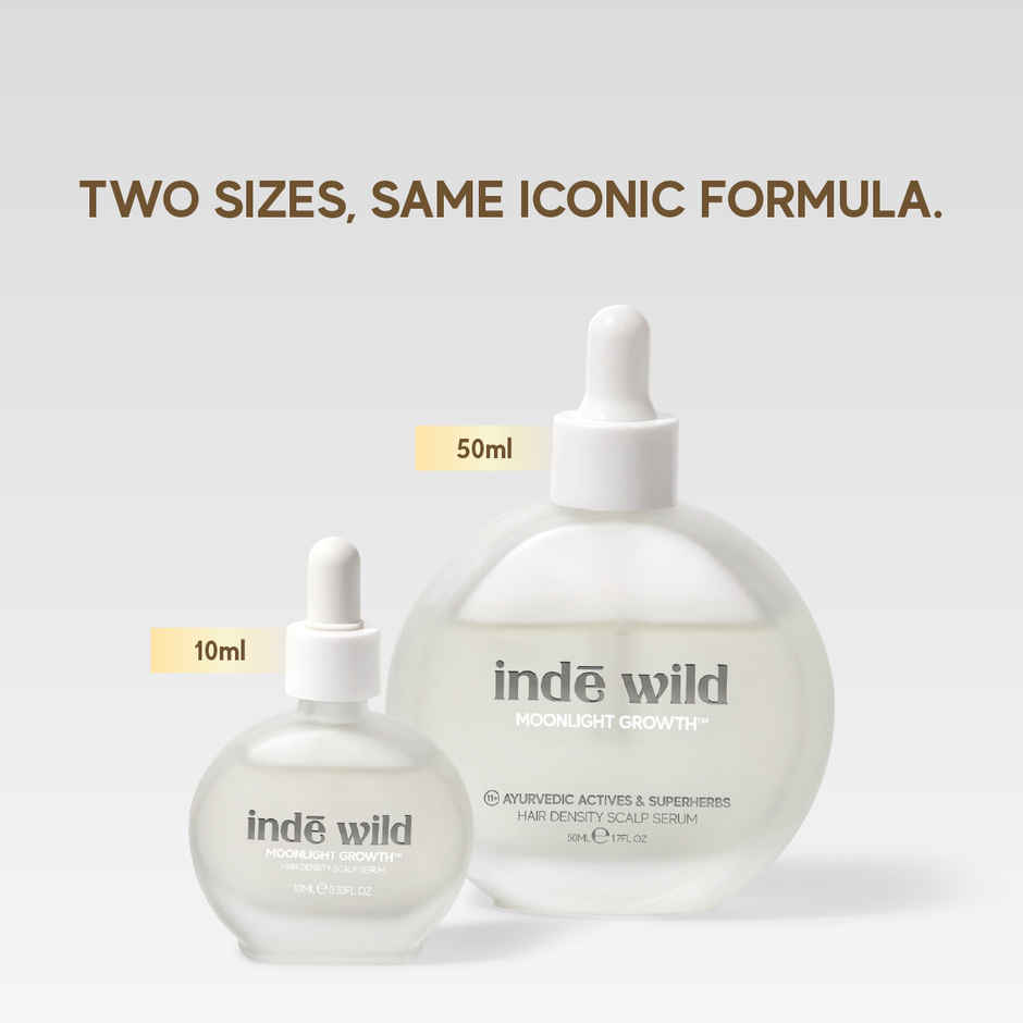 inde wild Moonlight Growth Hair Density Scalp Serum