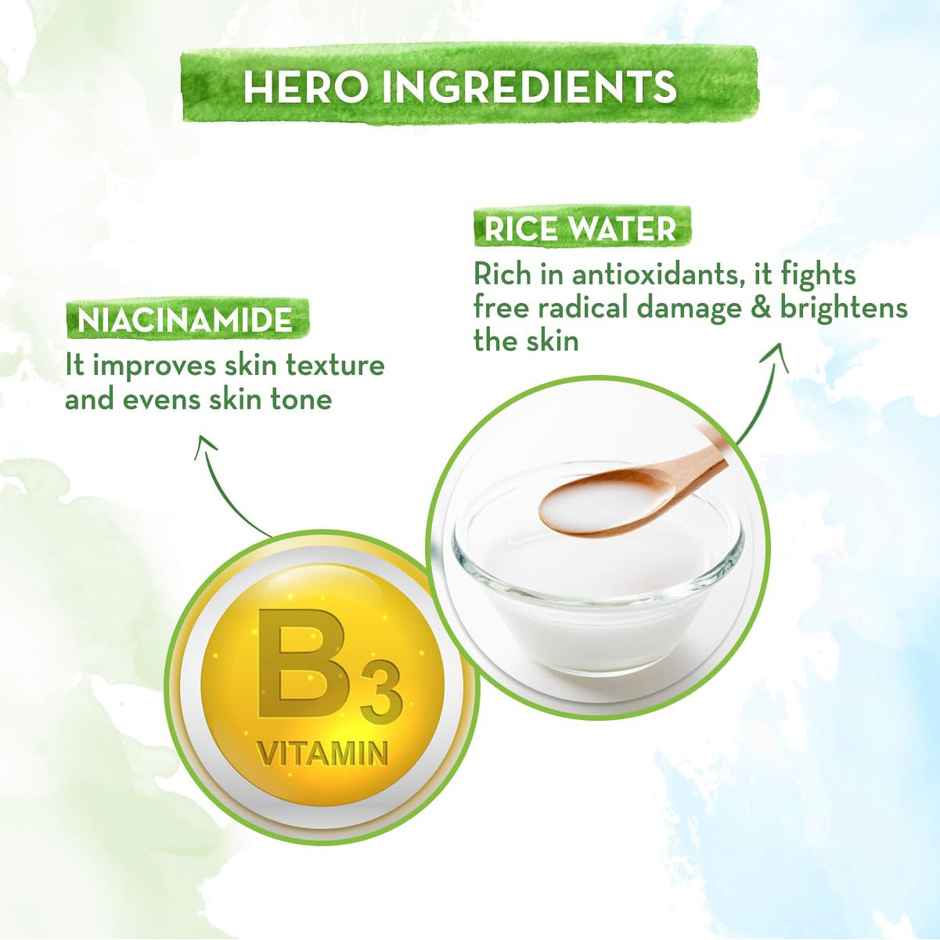 Mamaearth Rice Facial Kit With Rice Water & Niacinamide For Glass Skin