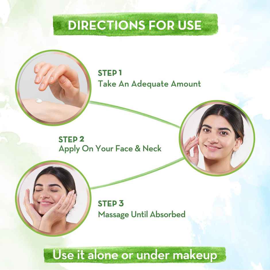 Mamaearth Rice Oil-Free Face Moisturizer With Rice Water & Niacinamide For Glass Skin