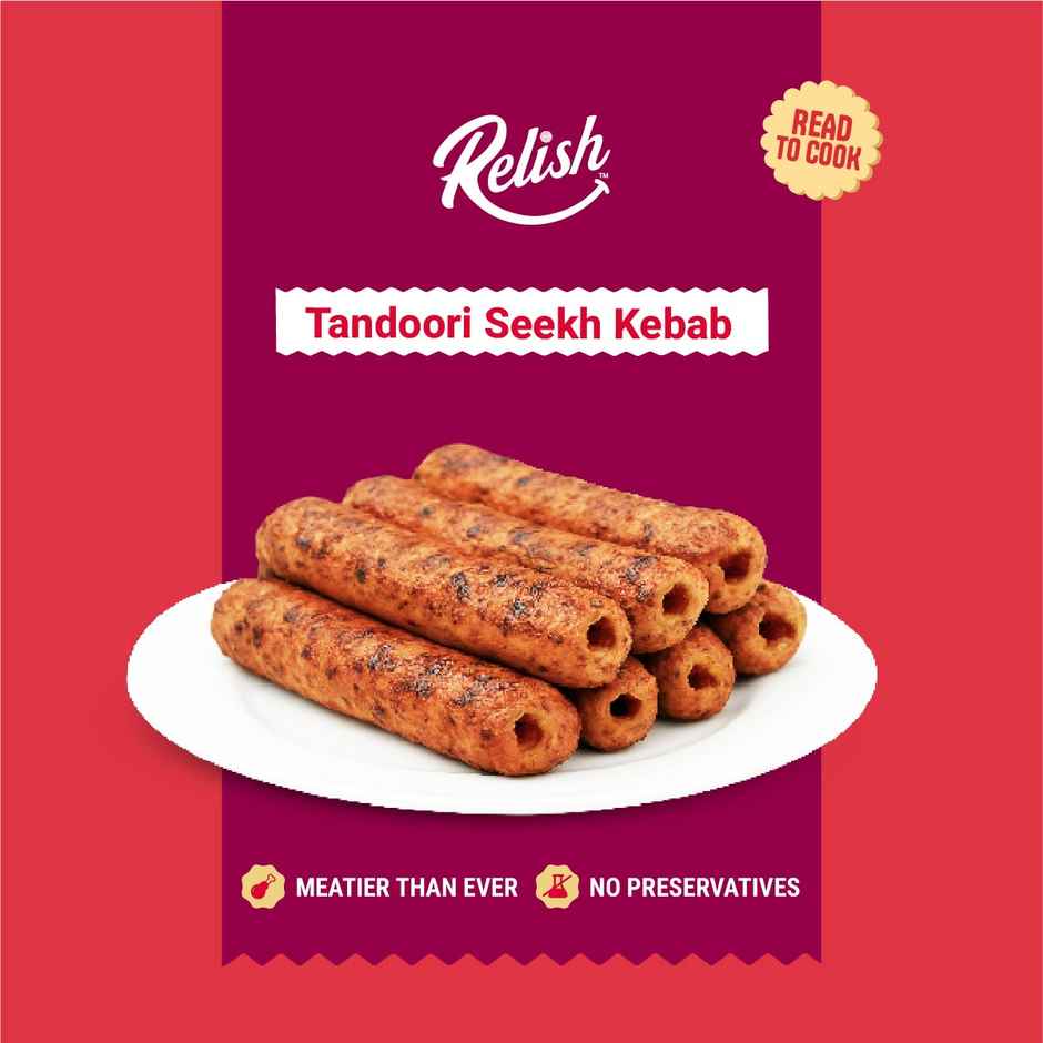 Relish Chicken Tandoori Seekh Kabab
