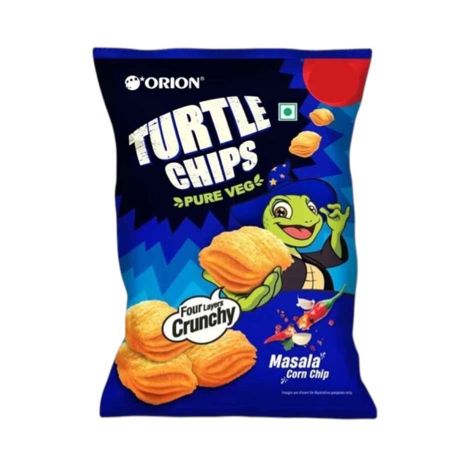 Orion Turtle Chips - Masala Korean corn chips