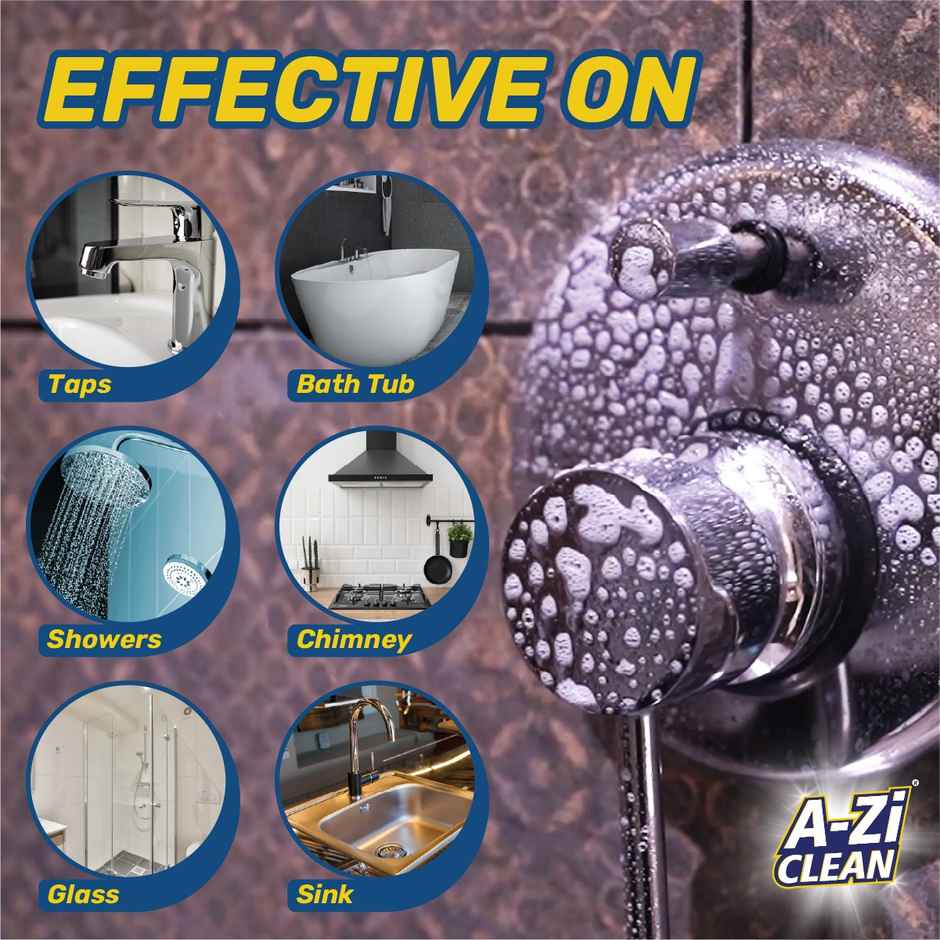 A-Zi Tap Cleaner | All-Purpose Bathroom And Kitchen Cleaner Spray