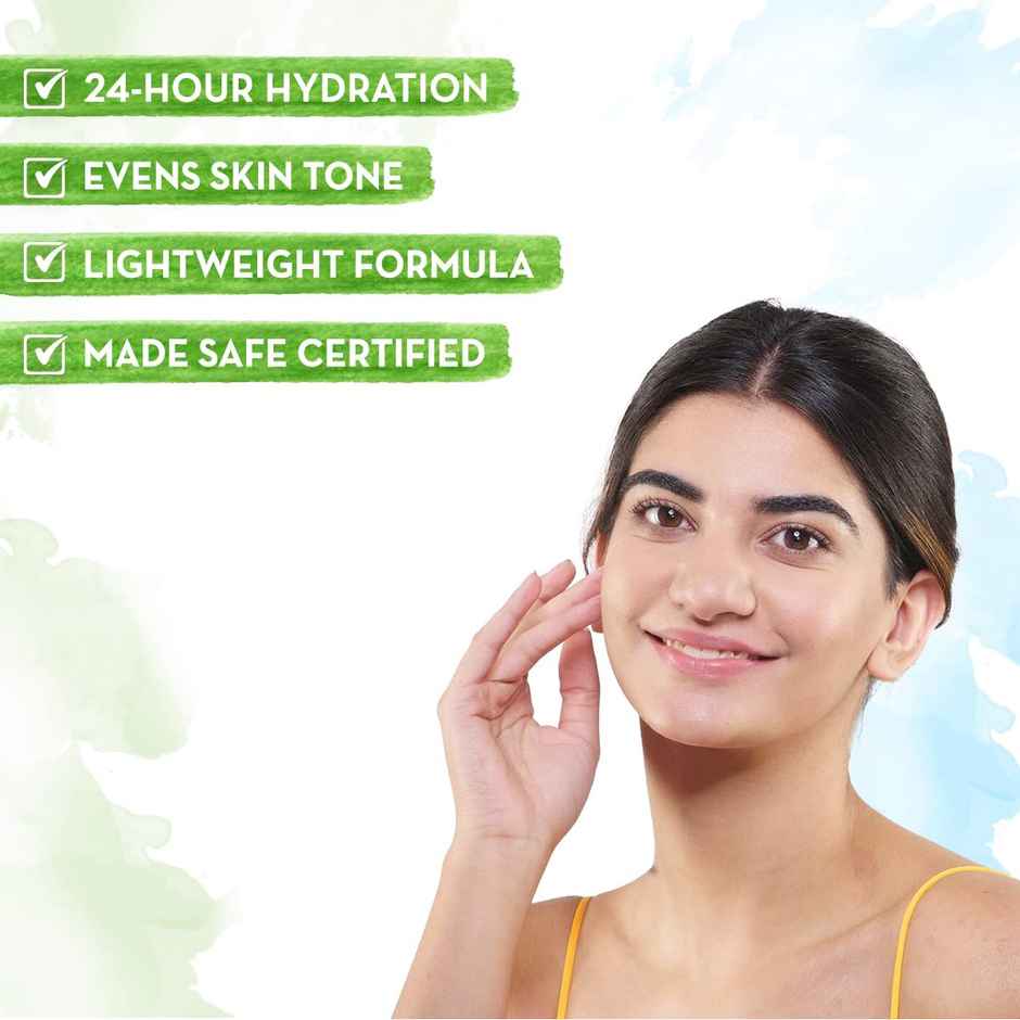 Mamaearth Rice Gel Face Moisturizer With Rice Water & Niacinamide For Glass Skin