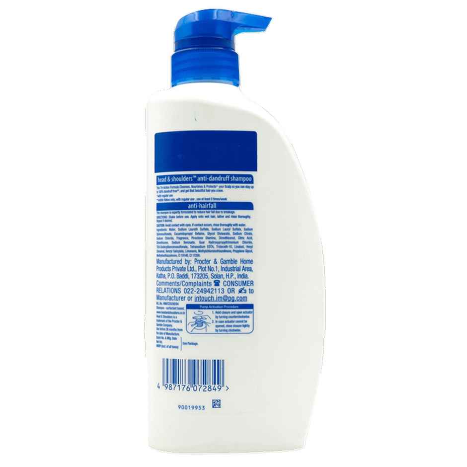 Head & Shoulders, Anti-Hairfall, Anti-Dandruff Shampoo for Women & Men
