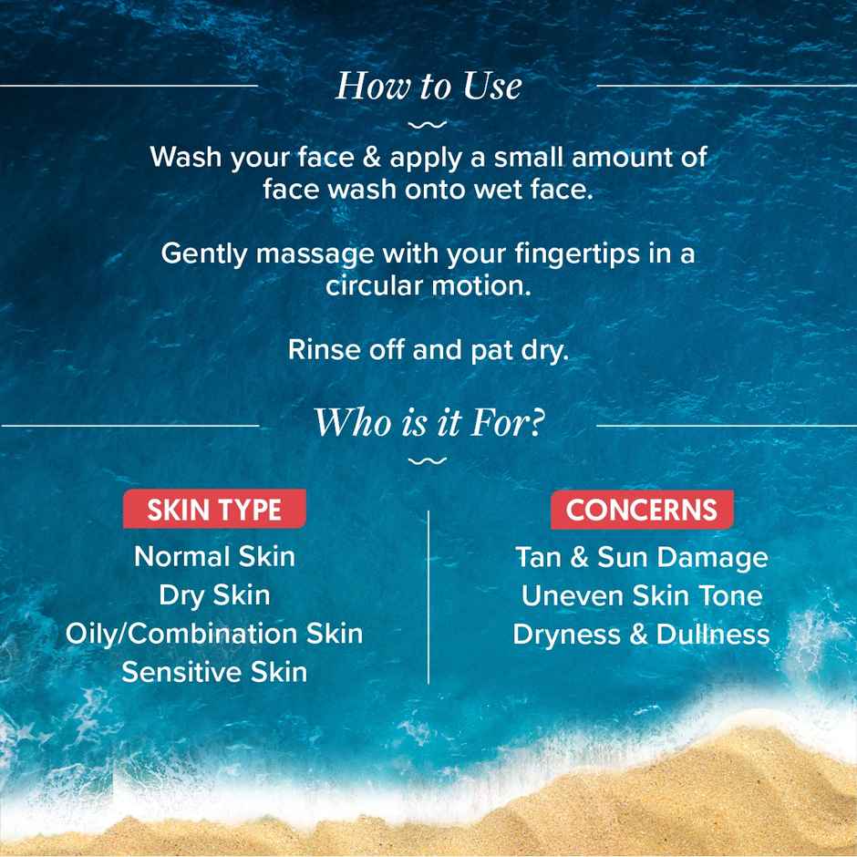 Aqualogica Detan+ Smoothie Face Wash With Cherry Tomato & Glycolic Acid Facial Cleanser