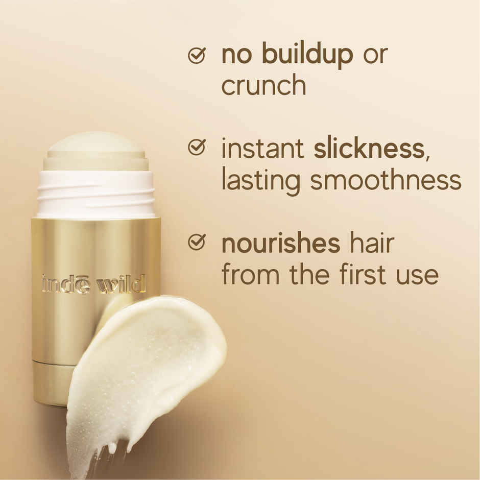 inde wild Champi Slick Stick With Champi Oil Concentrate for Sleek, Strong and Frizz-free Hair