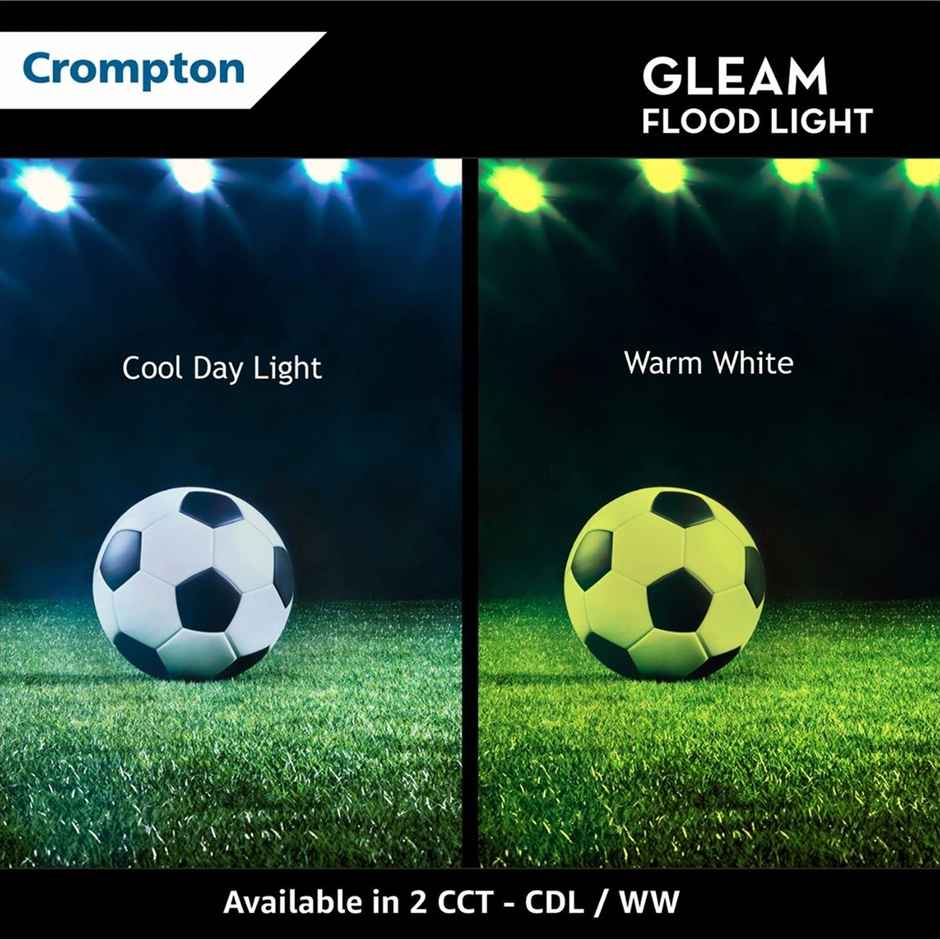 Crompton Gleam 50 Watt Outdoor Waterproof Led Flood Light (Cool Day Light 6500K)