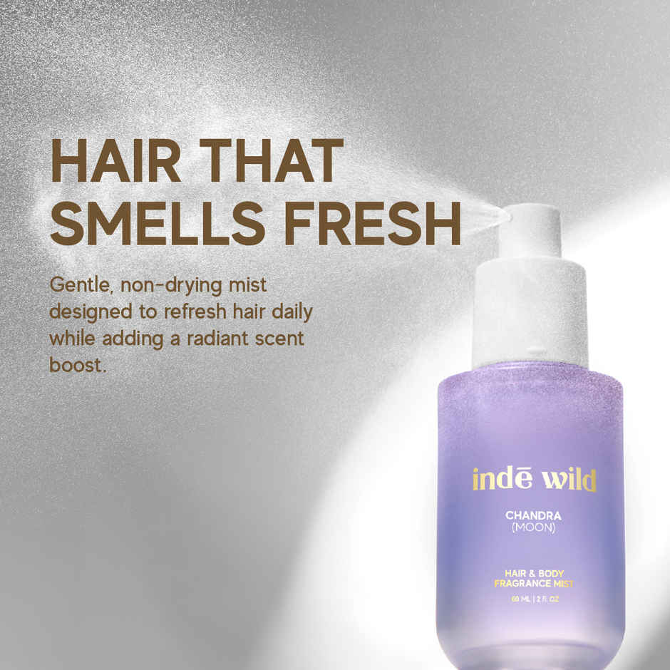 inde wild Chandra Moon Hair and Body Fragrance Mist