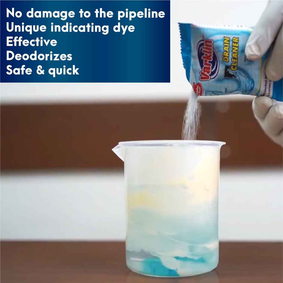 Varklin Drain Cleaner Powder | Powerful Drain Cleaning Solution