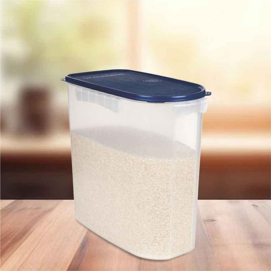 Signoraware Rice Keeper Container | 24 L | Blue | Rice Storage Container, Kitchen Organizer