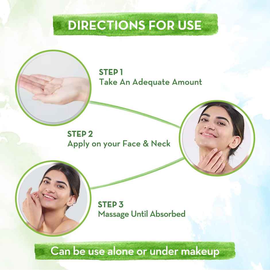 Mamaearth Rice Gel Face Moisturizer With Rice Water & Niacinamide For Glass Skin