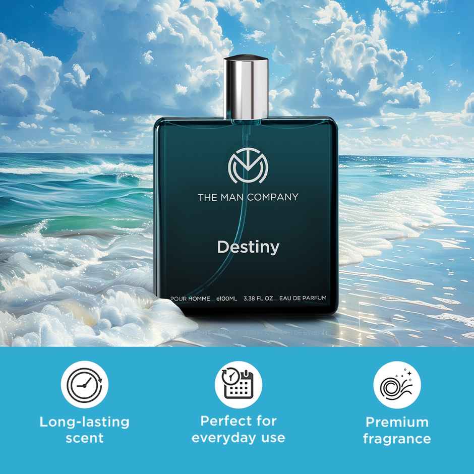 The Man Company Eau De Parfum Destiny | Long Lasting Perfume For Men I Gifts for him