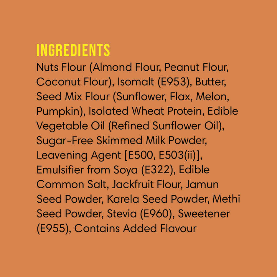 Lo Foods Keto Almond Cookies - Sugar Free Biscuit, High Protein Healthy Biscuits