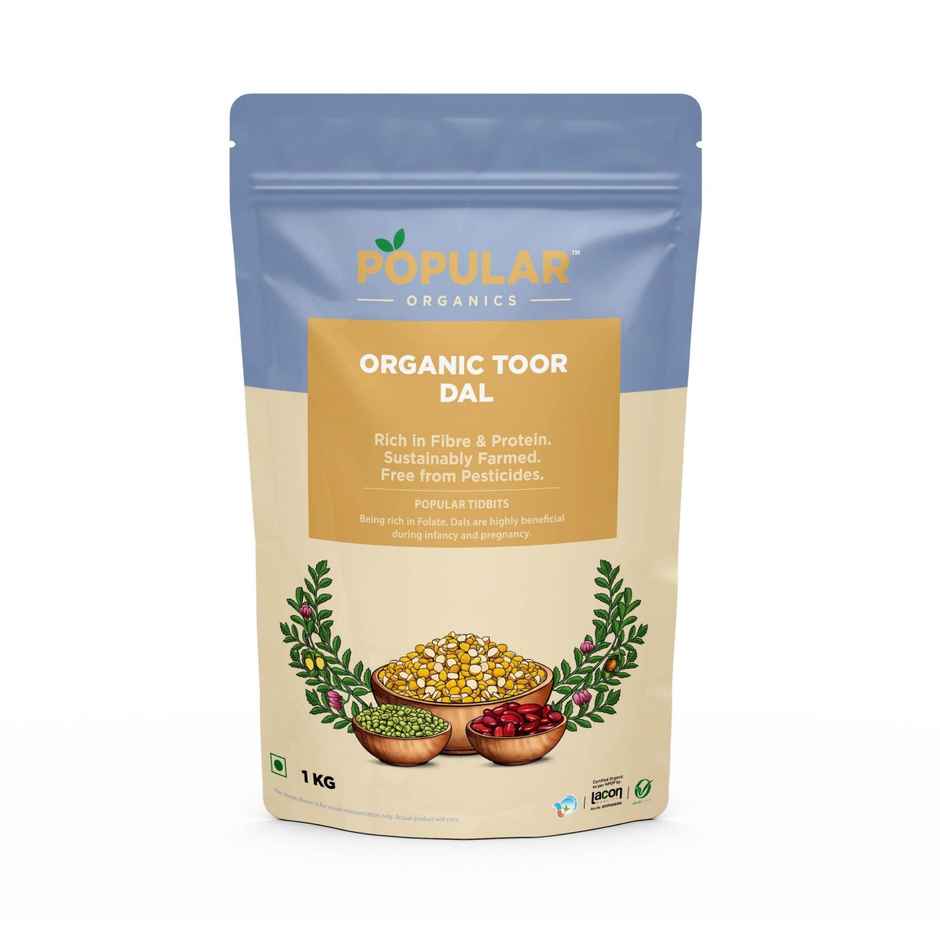 Popular Organic Toor Dal / Pigeon Peas | Ahar Dal