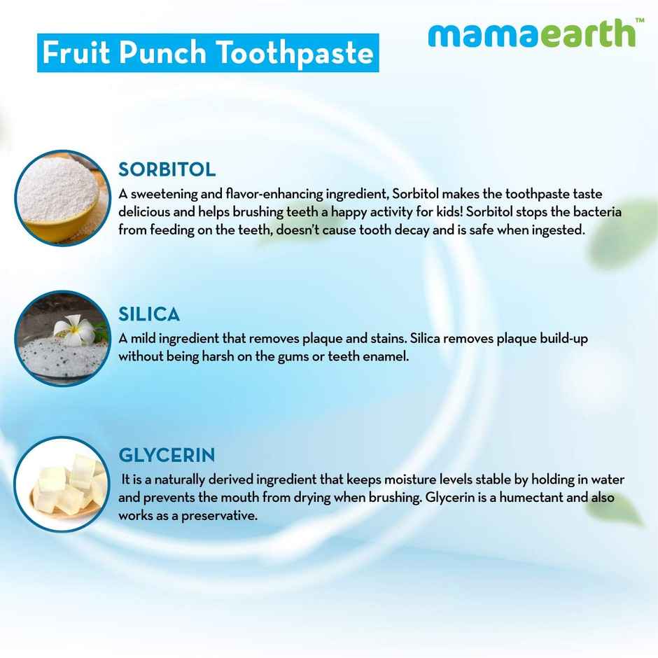 Mamaearth Fruit Punch Toothpaste Toothpaste