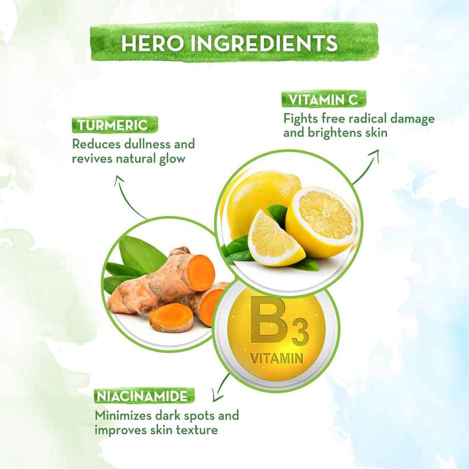 Mamaearth Vitamin C Daily Glow Face Serum With Vitamin C & Turmeric For Radiant Skin