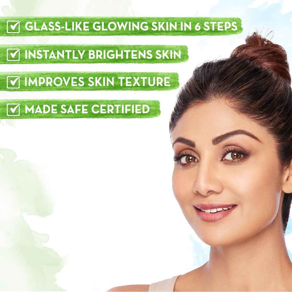 Mamaearth Rice Facial Kit With Rice Water & Niacinamide For Glass Skin