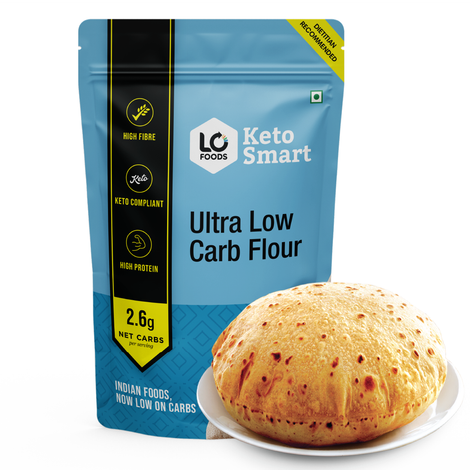 Lo Foods Ultra Low Carb Keto Flour, Keto Friendly Select Multigrain Atta with Almond Flour