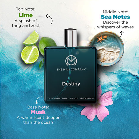 The Man Company Eau De Parfum Destiny | Long Lasting Perfume For Men I Gifts for him