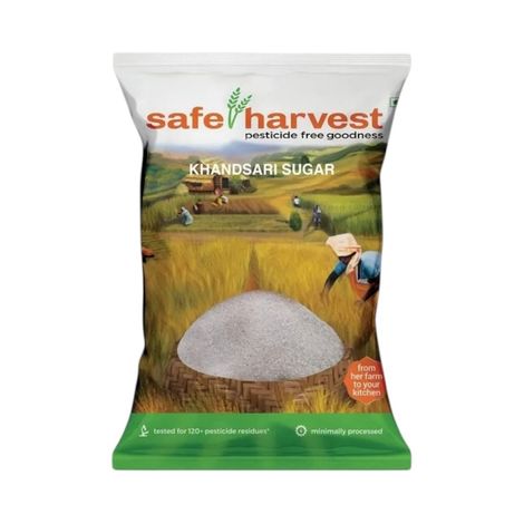 Safe Harvest Pesticide-Free Khandsari Sugar | Artisanal | No Artificial Flavors