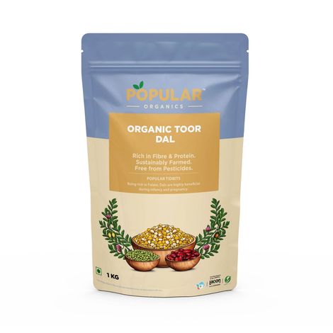 Popular Organic Toor Dal / Pigeon Peas | Ahar Dal