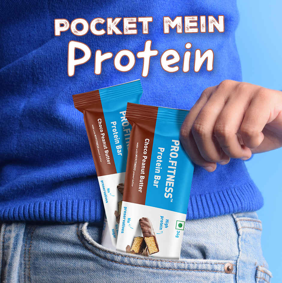 Pro.Fitness (11g) Protein Bar - Choco Peanut Butter|From makers of MyFitness peanut butter Combo