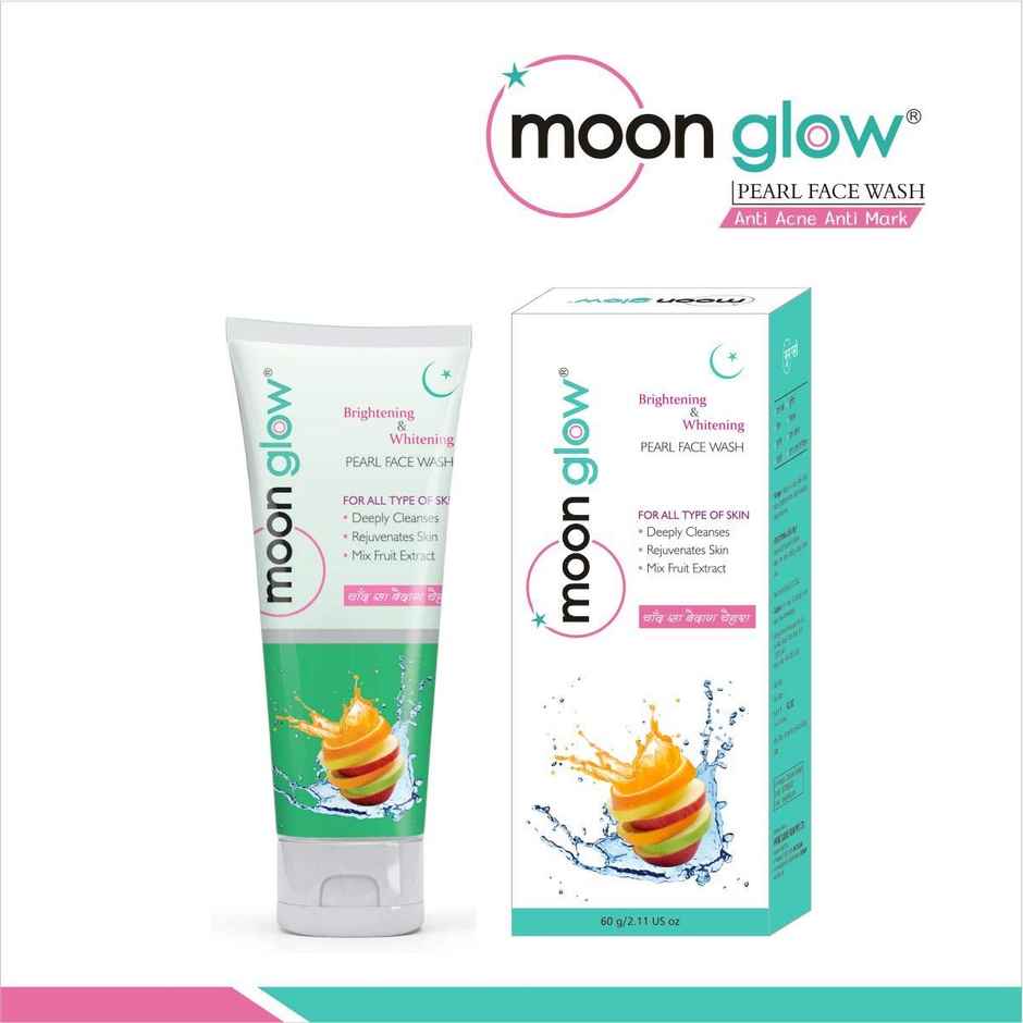 Moon Glow Pearl Face Wash Deeply Cleanses | Rejuvenate Skin And Repair Skin Tissues