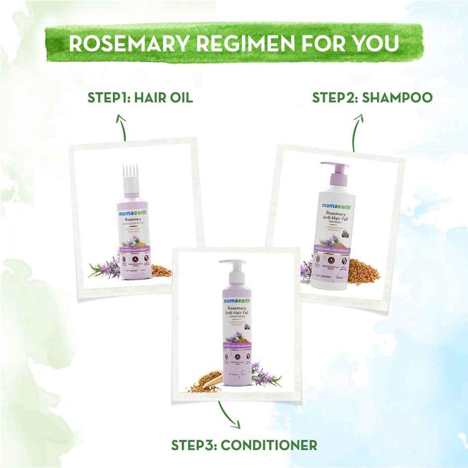 Mamaearth Rosemary Anti-Hair Fall Shampoo With Rosemary & Methi Dana