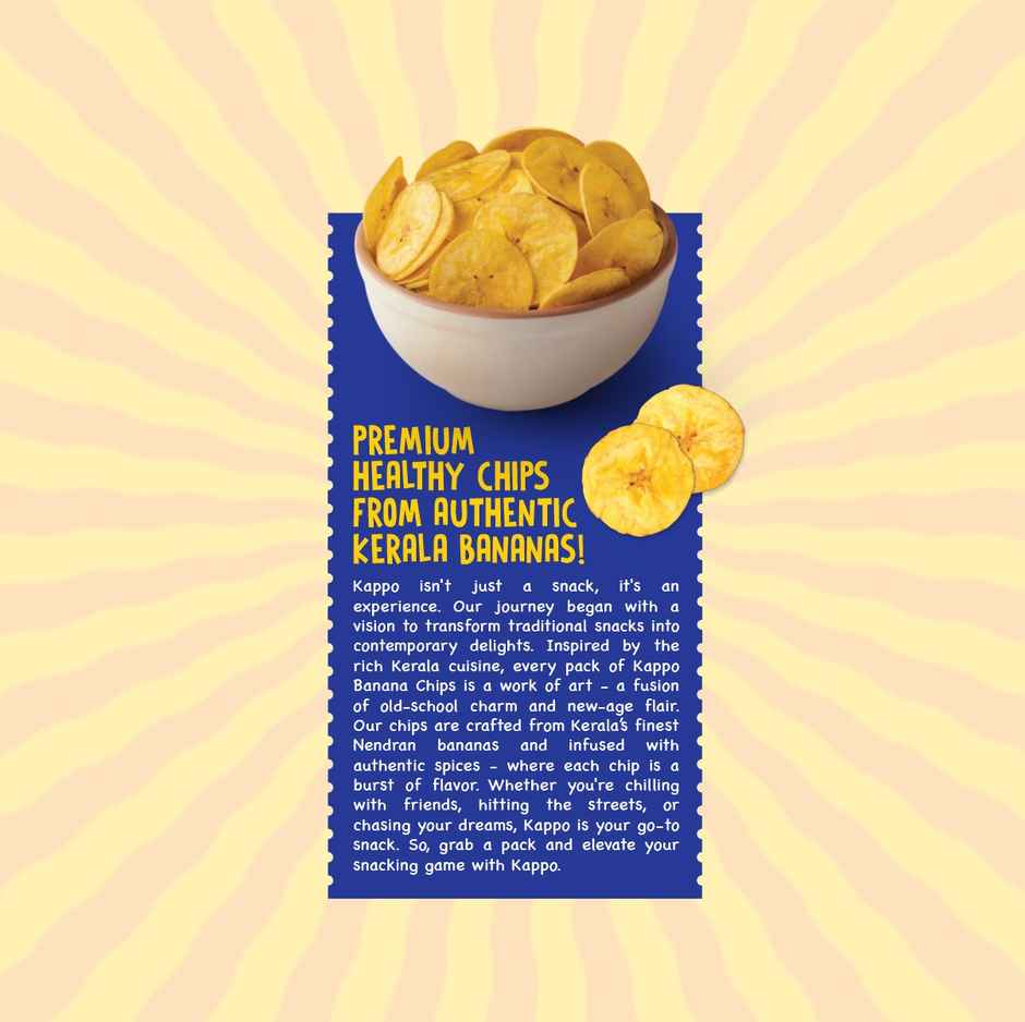 Kappo Banana Chips Chilli Garlic