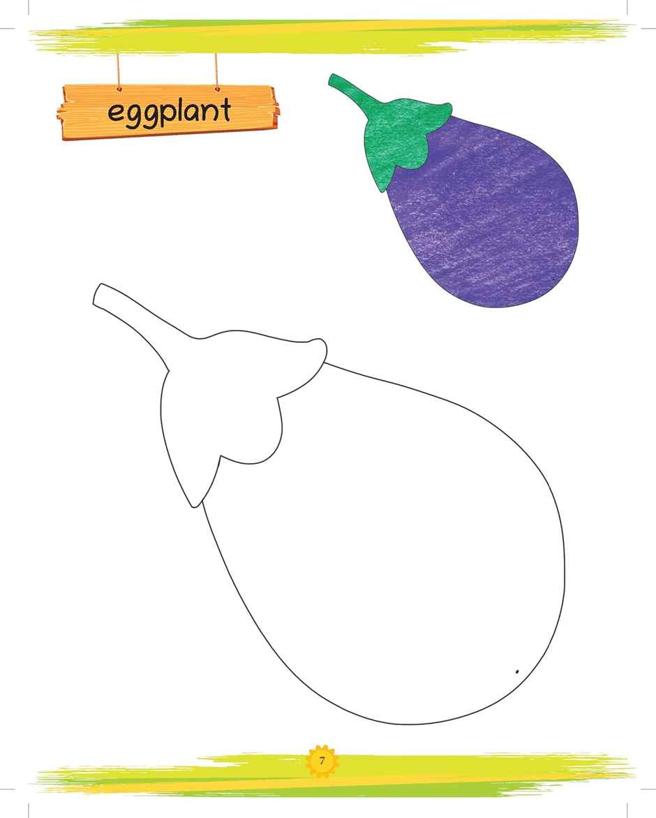 Oswaal Books Lil Legends Book Of Copy Colouring For Kids | Learn About Vegetables | Age 3 +