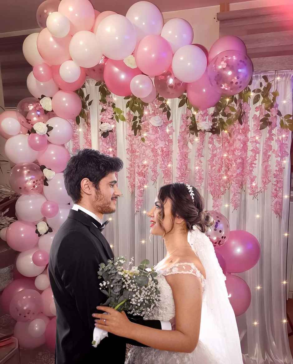 Pink Theme Valentine's Day Backdrop Decoration | Special You