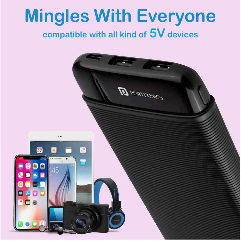 Portronics Power Pro 10000 mAh Power Bank With Dual Output