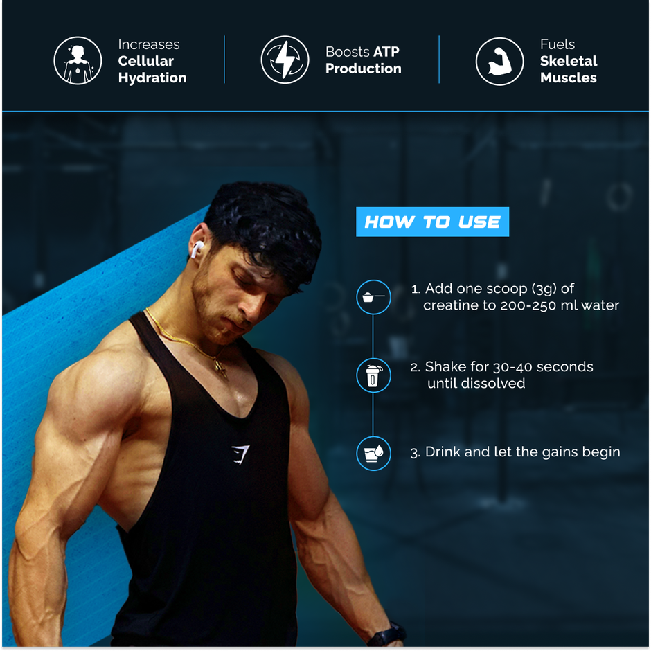 Wellcore - Micronised Creatine Monohydrate (250G, 83 Servings) | 100% Pure Creatine | Unflavored