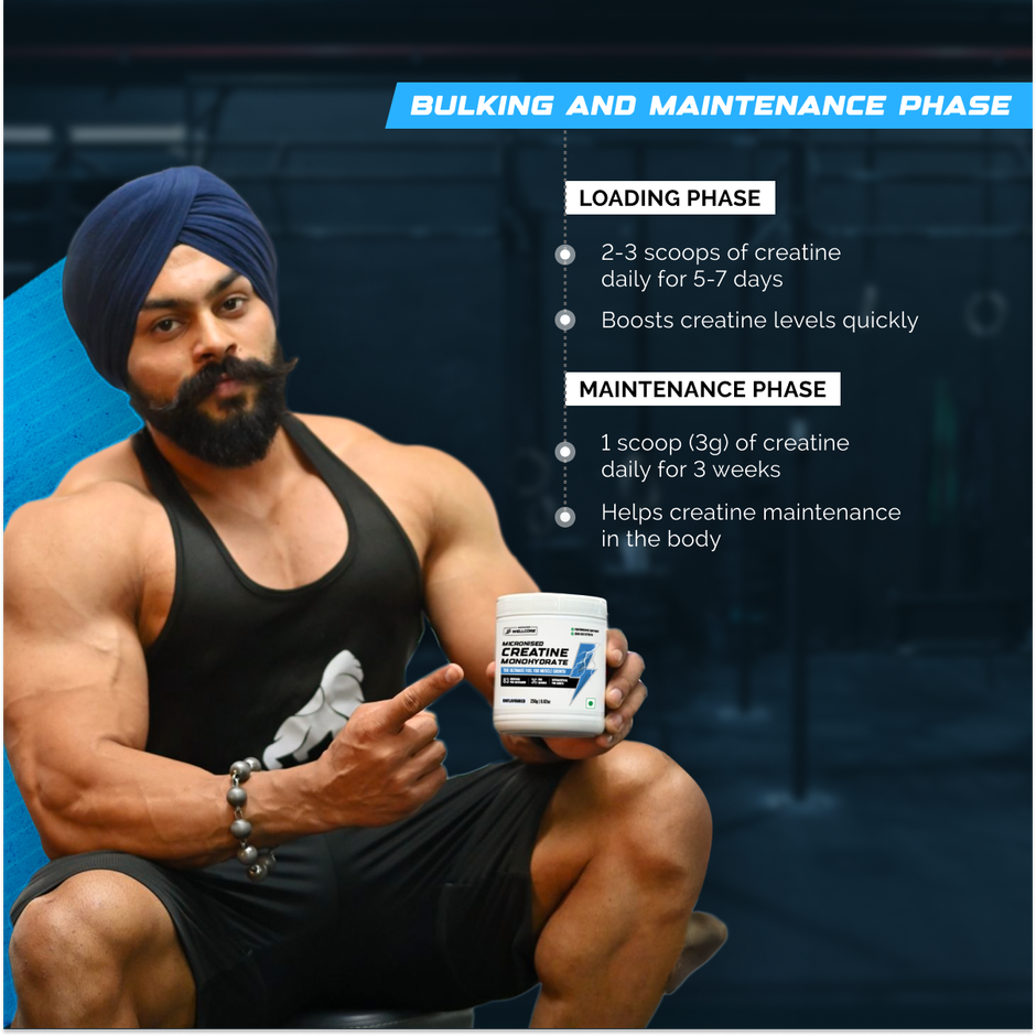Wellcore Micronised Unflavored Creatine Monohydrate | 83 servings