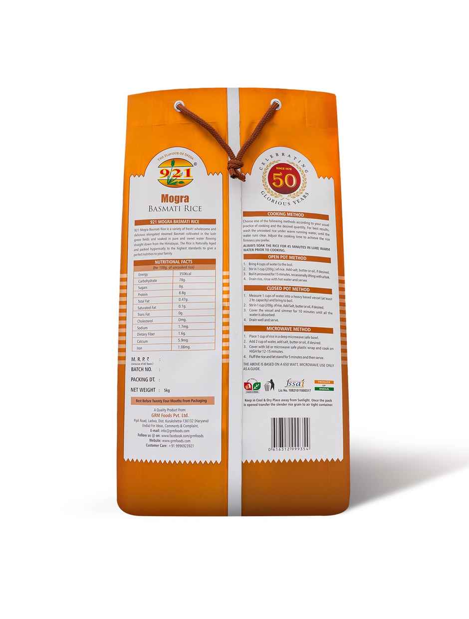 921 Mogra Basmati Rice