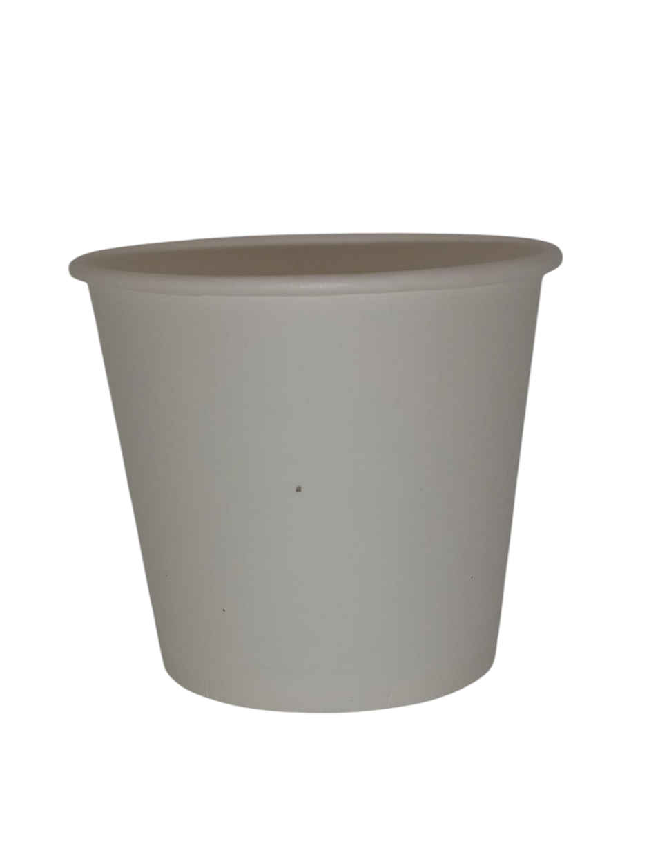 White Paper Glass | 150 ml | Pack of 50 | BAY6